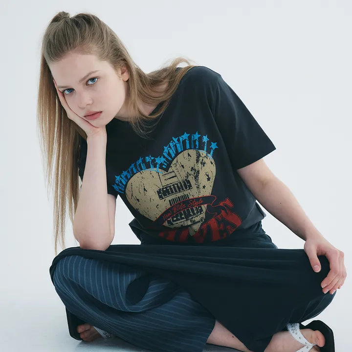 Heart T-Shirt 12418_2color